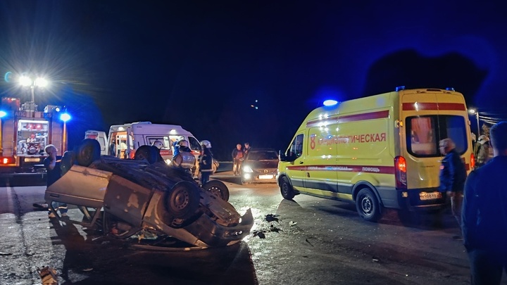 На Новодвинской трассе водитель ВАЗа погиб при столкновении с мотоциклом