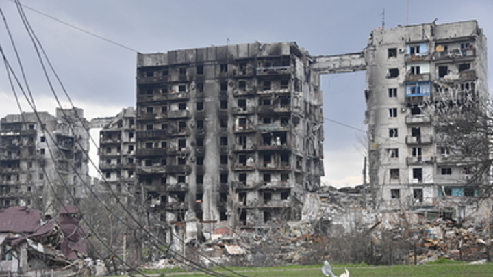 RusVesnа: Ожесточённые бои превратили Артемовск в руины