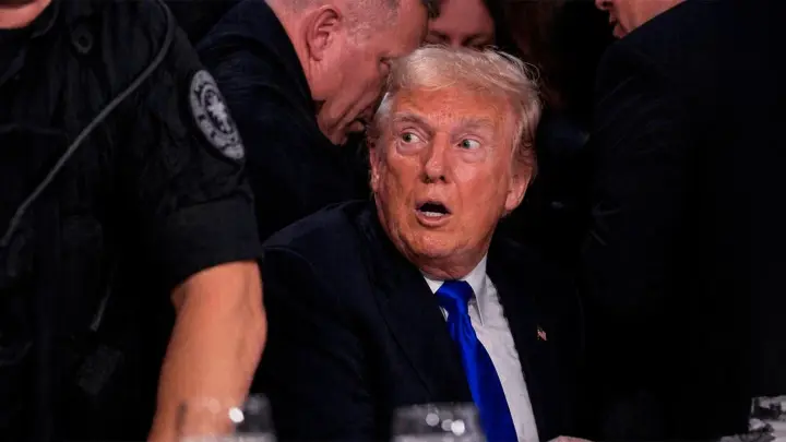 На словах Донни, конечно же, мачо и альфач: Трамп скрылся от иранцев на продуктовом грузовике
