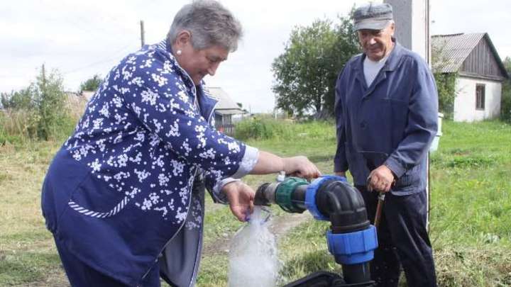 В Анжеро-Судженске садоводам провели водопровод после визита губернатора