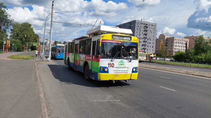 Троллейбусы в Кемерове начали ходить по новой схеме движения
