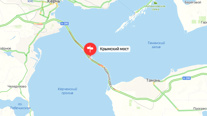Ситуация на Крымском мосту 16 августа 2023: большие ли очереди на досмотр автомобилей?