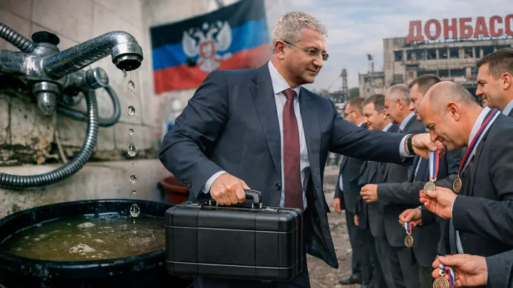 Мутная вода Донбасса. Пока строители воровали миллионы, Донецк остался на сухом пайке. Люди выживают как могут