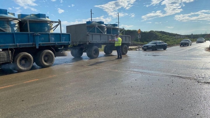 Трассу Новороссийск-Керчь полностью открыли после подтоплений