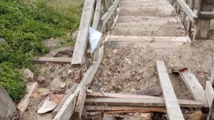 В Анапе непогода уничтожила лестницу 400 ступеней