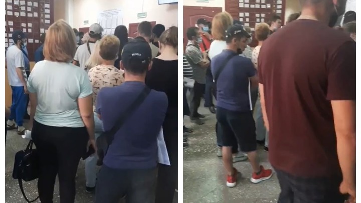 Несколько драк произошло в огромной очереди в УФМС Ленинского района