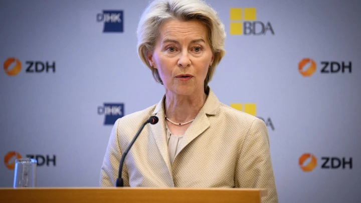 Киев раздора: Мерц и фон дер Ляйен поругались из-за Украины