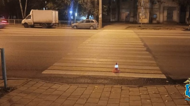 В Самаре женщина попала под колёса Mitsubishi