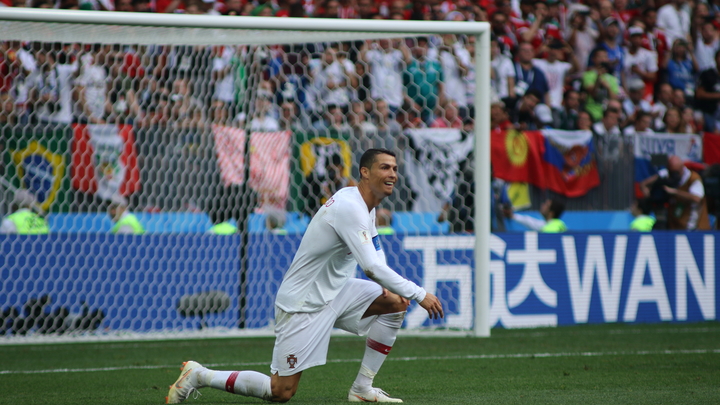 Чемпионат мира по футболу: Роналду голом с пенальти помог Португалии победить Гану