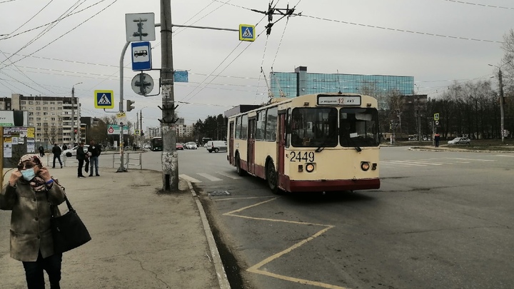 В Челябинске с 6 по 9 мая троллейбусы не будут ходить на АМЗ