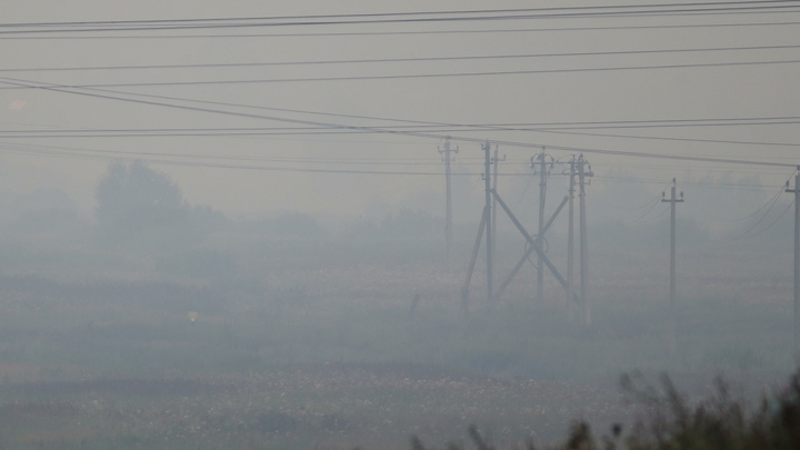 На Урале из-за пожаров перекрыли участок трассы