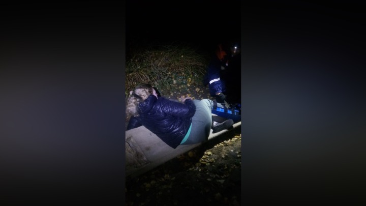 На Лысой горе в Кузбассе женщина получила серьезную травму