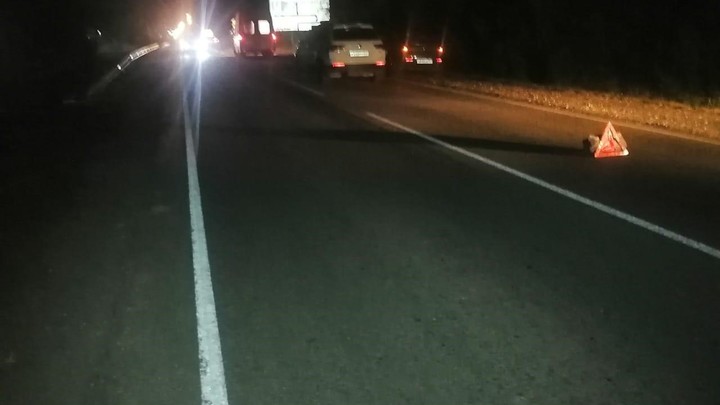 Под Самарой темнота подвела пешехода