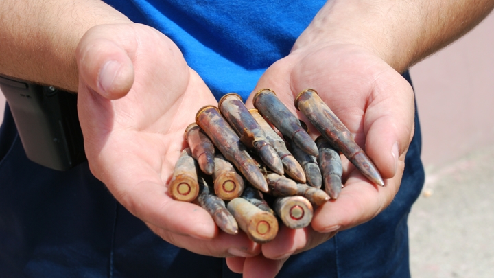 Полицейские нашли ручной гранатомет в селе Анновка на Запорожье