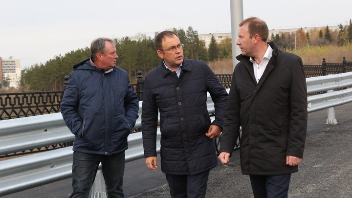 В Кемерове открыли Красноармейский мост