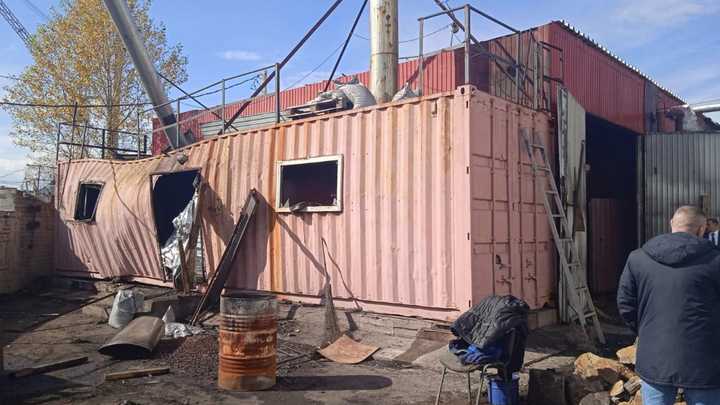 Частная котельная взорвалась в Чите, двое человек пострадали