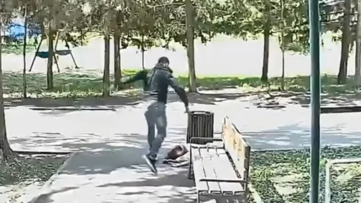  Моя женщина — убью: на бородача завели уголовку по четырем статьям после зверского избиения
