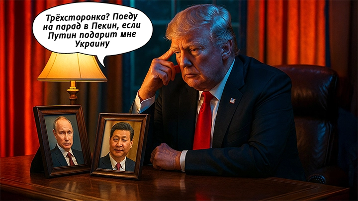 Китайский капкан для Путина: Трампа готовят к капитуляции, Си — к позору. Кто снимет сливки?