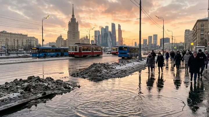 Москва превратится в Венецию: синоптики предупредили о большом потопе в марте