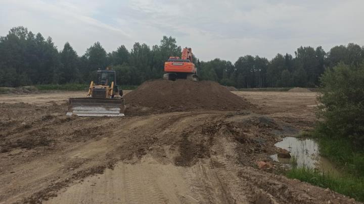 В Кузбассе велось незаконное строительство асфальтного завода в природном заказнике