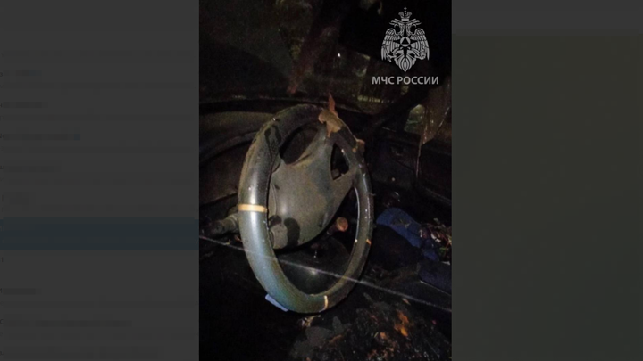 В ночь на 14 ноября в Иванове на проспекте Текстильщиков сгорела «Волга»