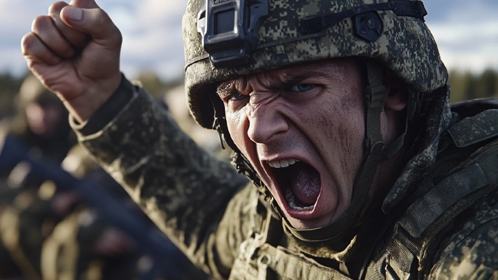 Боец ВС России пнул брошенную в него гранату и взорвал противника