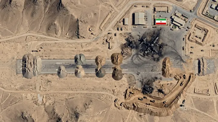 Иран засыпал аэродром под Исфаханом грунтом, чтобы остановить США