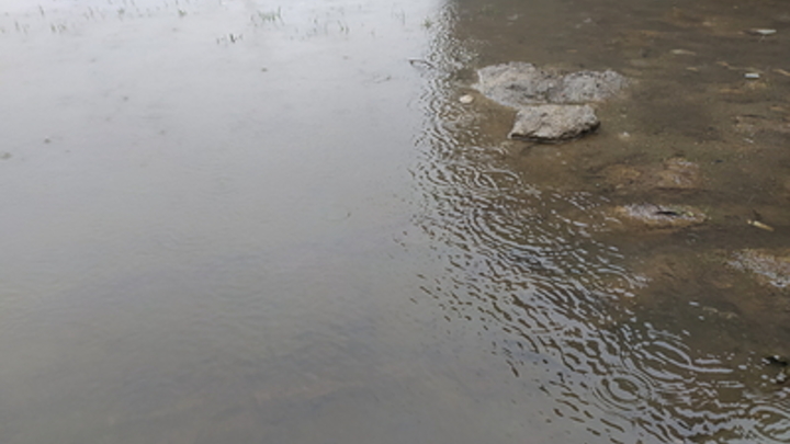 На Московском шоссе Нижнего Новгорода фонтан с водой забил в окна жилого дома