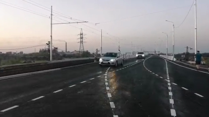 Поехали по-новому: в Челябинске открыли движение по путепроводам на Дарвина и Коксохиме