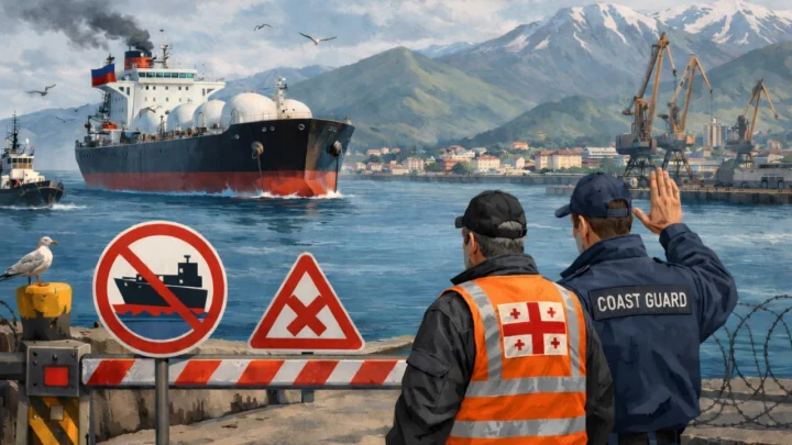 Представитель ЕК Макгарри: Грузия отказалась принимать русские танкеры в своих портах
