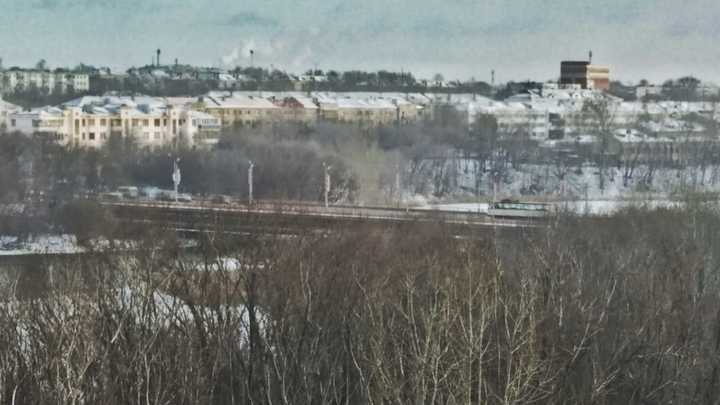 Ради моста в центре Челябинска вырубят деревья