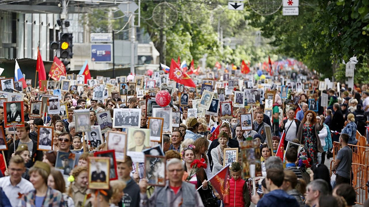 На Кубани 9 мая парад Победы и «Бессмертный полк» пройдут в очном формате