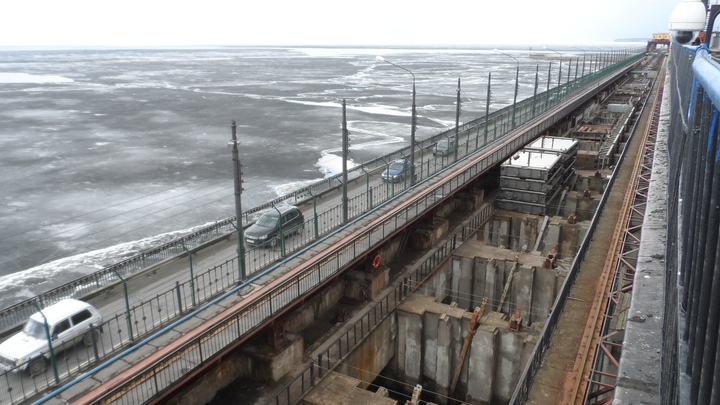 На мосту Нижегородской ГЭС введены ограничения движения из-за внепланового ремонта