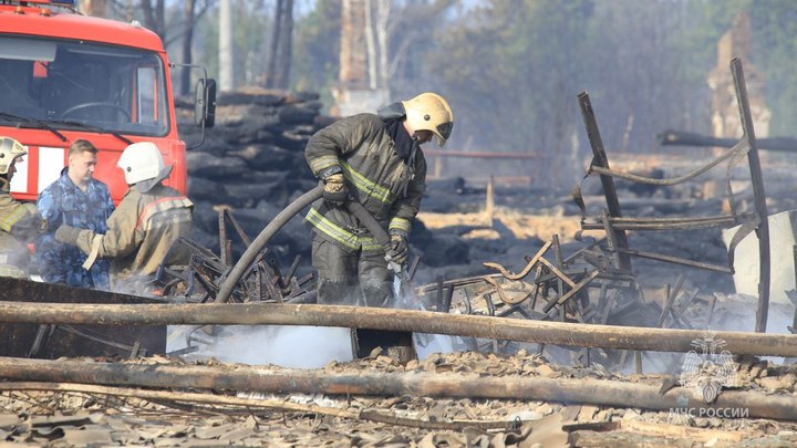 Одного из предполагаемых виновников масштабного пожара в Сосьве отправили за решетку на 2 месяца