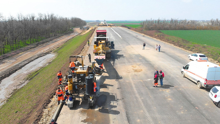 Для строительства Дальнего Западного обхода специально открыли новый цементно-бетонный завод