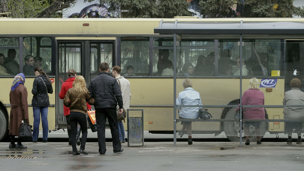 Работа на маршрутном автобусе