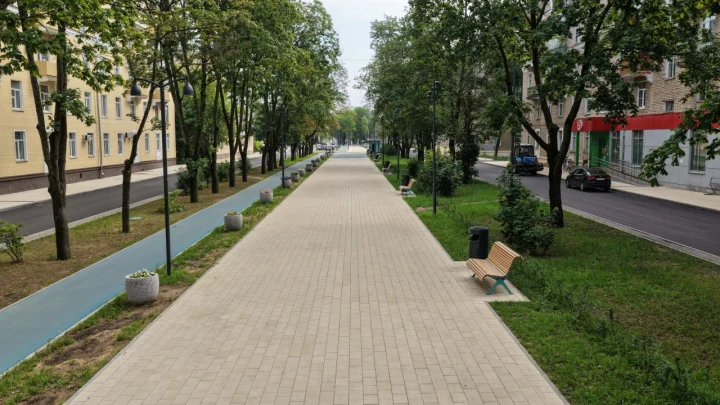В Подмосковье благоустроят 14 пешеходных зон