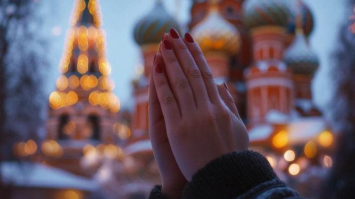 Пасхальное богослужение в Храме Христа Спасителя: Среди верующих замечены SHAMAN и Мизулина