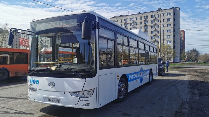 На нижегородских улицах началось тестирование автобусов большой вместимости