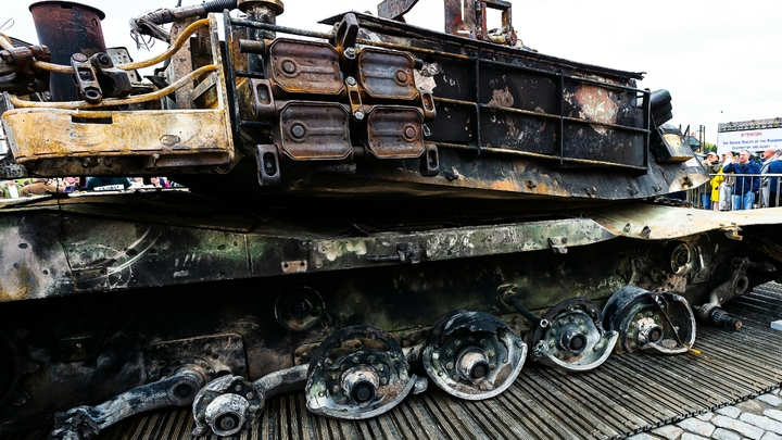 В зоне СВО уничтожен непобедимый американский танк Abrams
