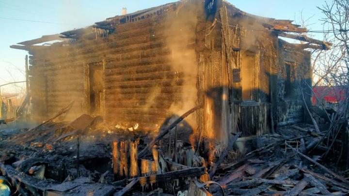 В Курганской области в огненной ловушке погиб 30-летний мужчина