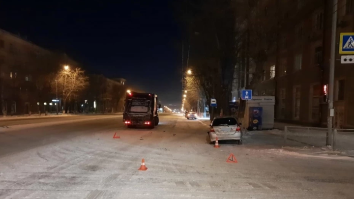В Новосибирске ребёнок пострадал в ДТП с КАМАЗом