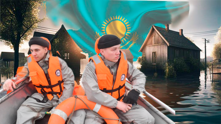 На нас надвигается змей в 50 км: Казахстан топит Россию, сбрасывая воду из своих хранилищ?