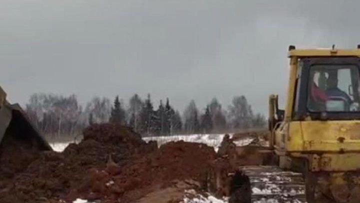 В Подмосковье организаторов незаконных свалок поймали с поличным
