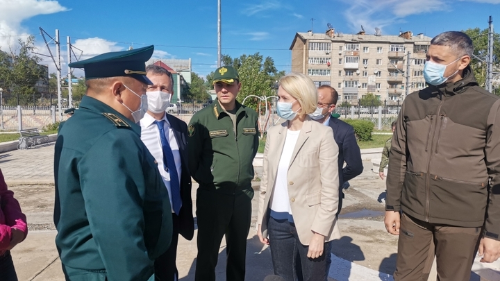 Вице-премьер правительства России Виктория Абрамченко прибыла в Забайкалье