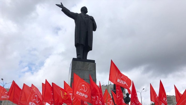 И снова митинг: на этот раз нижегородцы вышли не за Навального, а за Ленина
