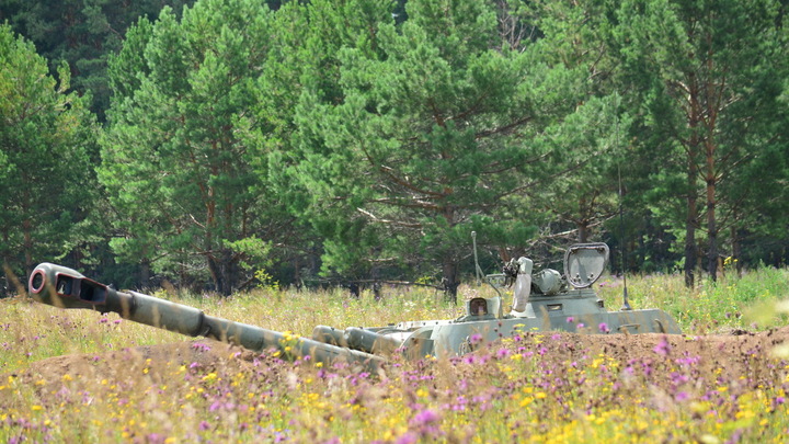 Теперь только криминалисты смогут сложить правильно: Русская САУ накрыла пункт запуска дронов ВСУ - Лебедев