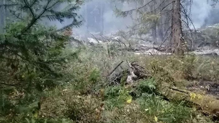 Туристы устроили пожар в нацпарке Челябинской области
