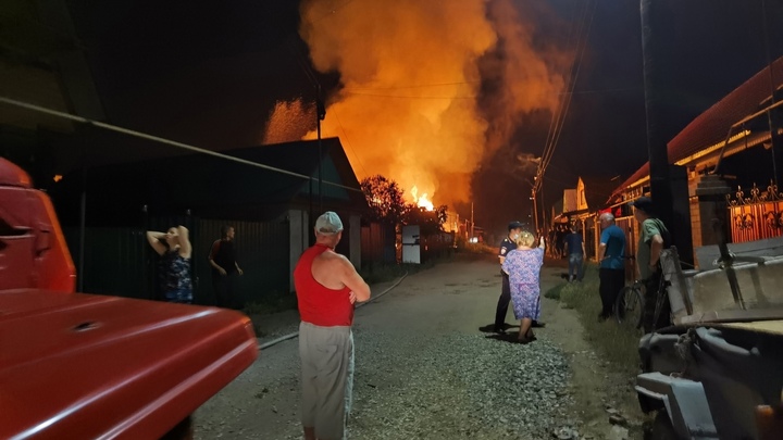Курганцы собирают помощь для пострадавших в крупном пожаре