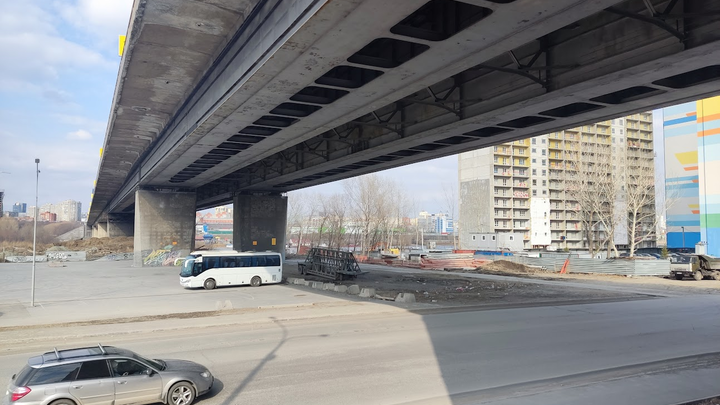 Губернатор Травников рассказал о благоустройстве территории у четвёртого моста в Новосибирске